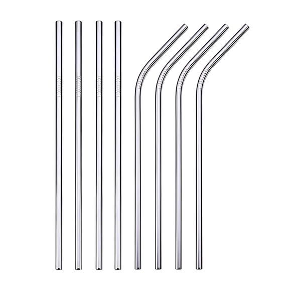 Easy Cleaning Stainless Steel Drinking Straw Set With Brushes And Bag