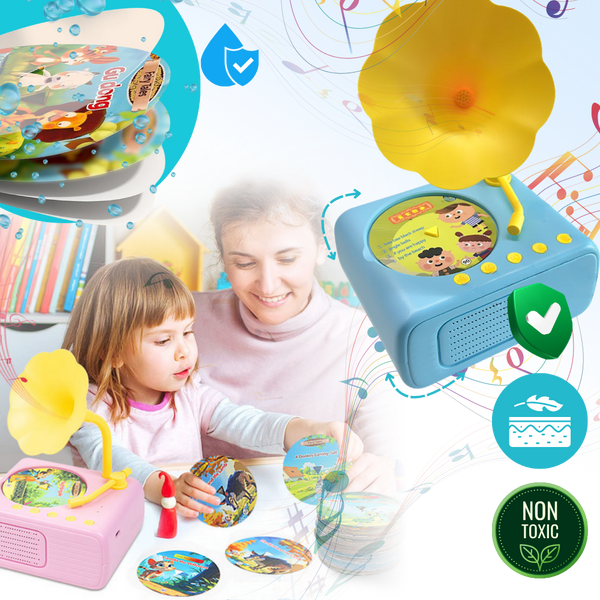 Premium Educational Retro Sound Toy for Kids With 96 Interactive Cards