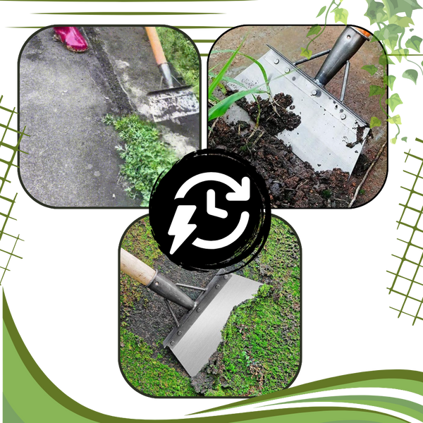 Ergonomic Garden Shovel for Easy Weeding and Debris Cleanup