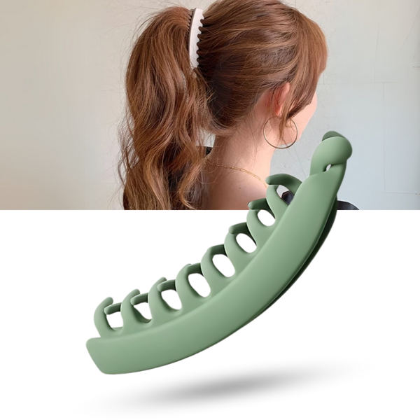 Premium Ponytail Holder Clip With Secure Comfort Grip For All Hair