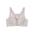 Lace Wireless Bra With Front Closure And Gentle Push Up Lift