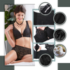 Lace Wireless Bra With Front Closure And Gentle Push Up Lift