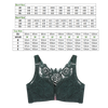 Lace Wireless Bra With Front Closure And Gentle Push Up Lift
