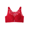 Lace Wireless Bra With Front Closure And Gentle Push Up Lift