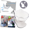 Elevated Cat Feeding Bowl With Ergonomic Comfort Design