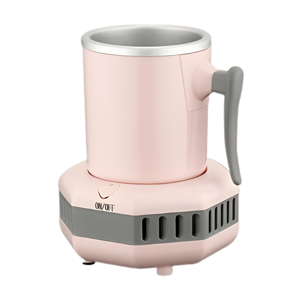Quiet Energy Efficient Drink Cup Cooler Delivers Rapid Cooling