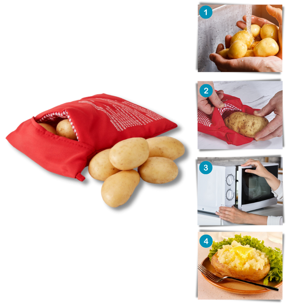 Compact Microwave Potato Bag For Energy Saving Quick Cooking