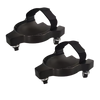 Flooring Knee Pads With Gel Cushions And Wheel Attachment
