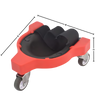 Flooring Knee Pads With Gel Cushions And Wheel Attachment