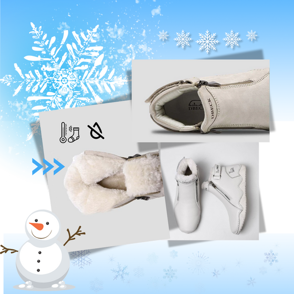 Leather Winter Boots With Ergonomic Comfort And Waterproof Design