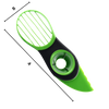Ergonomic Avocado Cutter With Pitting And Scooping Tool