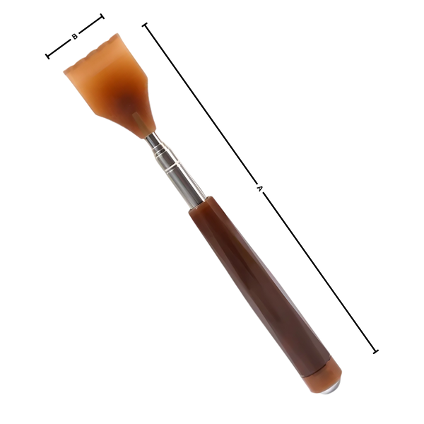 Extendable Scratch Tool With Built In Massager For Instant Itch Relief
