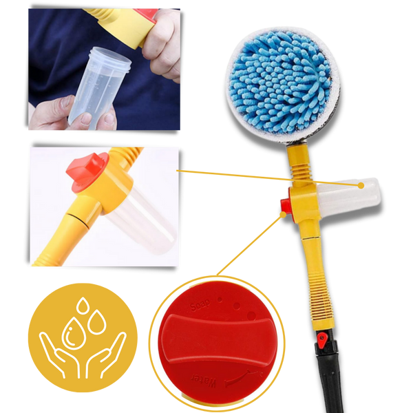 Retractable Car Wash Sprayer For Scratch Free Shine And Water Efficiency