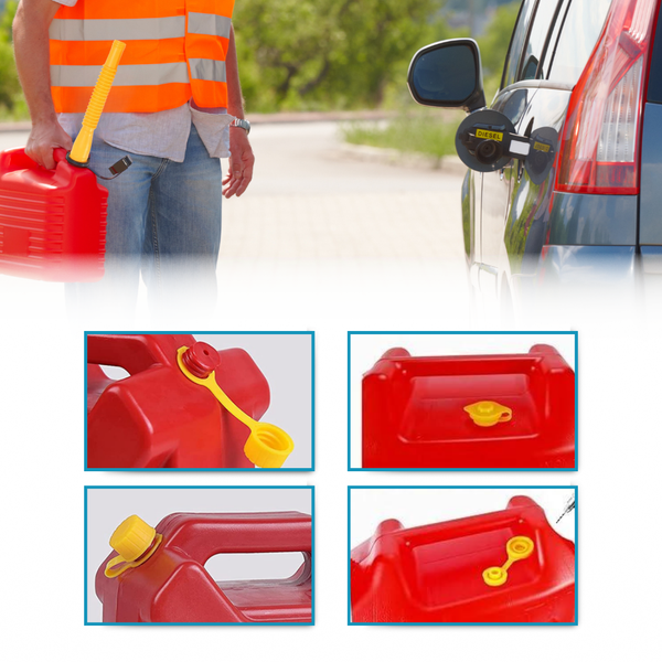Extended Length Gas Can Spout Replacement For Mess Free Refueling