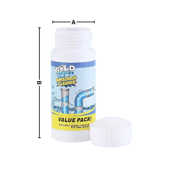 Eco Friendly Drain Cleaner Clears Clogs Fast and Easily