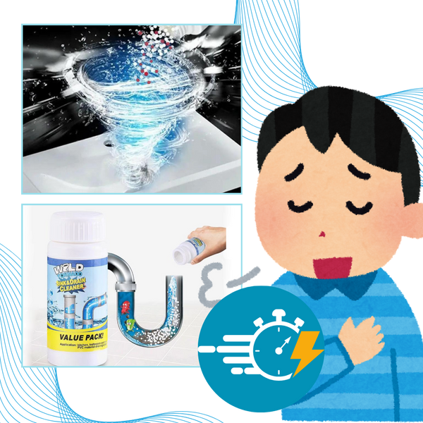 Eco Friendly Drain Cleaner Clears Clogs Fast and Easily