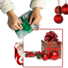 Easy Assembly Festive Ribbon Bows for Gift Wrapping and Decor