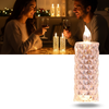Battery-Powered Crystal Candle Lamp for Safe, Mess-Free Ambiance