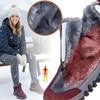 Warm Fleece Lined Winter Shoes With Non Slip Grip For All Day Comfort