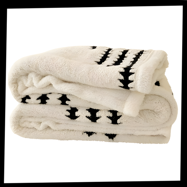 Jacquard Winter Blanket With Enhanced Heat Retention And Anti Static
