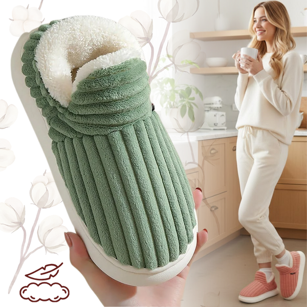 Premium Plush House Slippers With Non Slip Grip And Lightweight Comfort