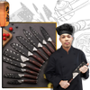 Japanese Knife With Damascus Steel And Ultimate Balance