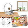 Four-Slot Silicone Spatula Rack With Non-Slip Heat-Resistant