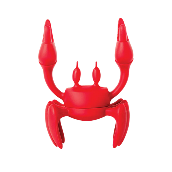 Crab Design Non Slip Spoon Holder Keeps Utensils Off Counter Heat Resistant