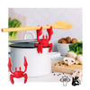 Crab Design Non Slip Spoon Holder Keeps Utensils Off Counter Heat Resistant
