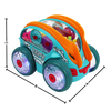 Gear-Driven Speedlite Toy Car With LED Lights And Music