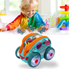 Gear-Driven Speedlite Toy Car With LED Lights And Music