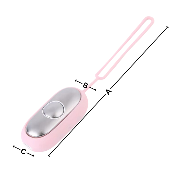 Portable Gentle Acupressure Calming Device for Anxiety Relief and Sleep