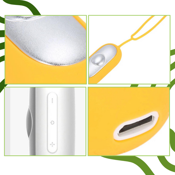 Portable Gentle Acupressure Calming Device for Anxiety Relief and Sleep
