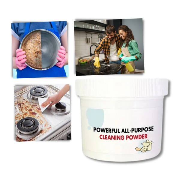 All-Purpose Cleaning Powder For Tough Stains And Delicate Surfaces