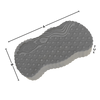 Soft Exfoliating Bath Sponge For Smooth Healthy Skin Every Day