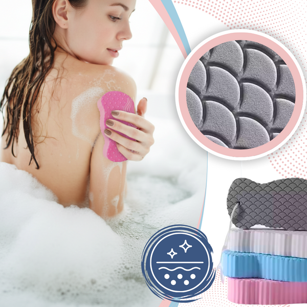 Soft Exfoliating Bath Sponge For Smooth Healthy Skin Every Day