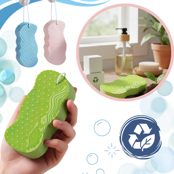 Soft Exfoliating Bath Sponge For Smooth Healthy Skin Every Day