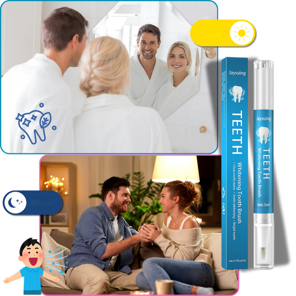 Gentle Formula Enamel Safe Teeth Whitening System For Sensitive Teeth