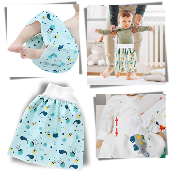 Cloth Diaper Cover And Training Shorts For Leakproof Comfort