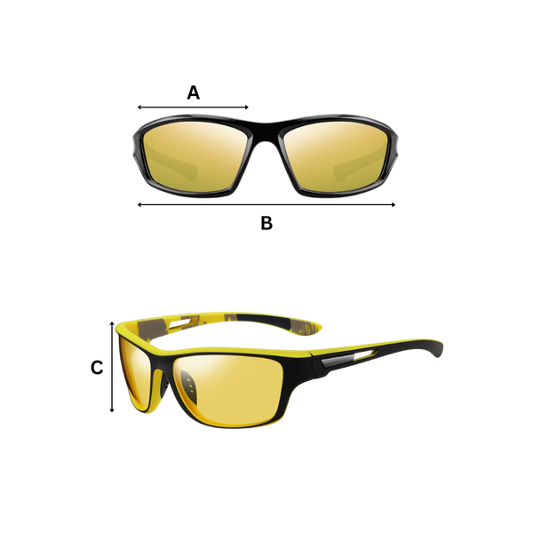 Premium Outdoor Sunglasses With UV Shield And Anti Glare Lenses