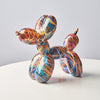 Graffiti Balloon Dog Resin Statue