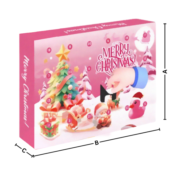 Holiday Duck Advent Calendar With 24 Halloween And Christmas Surprises
