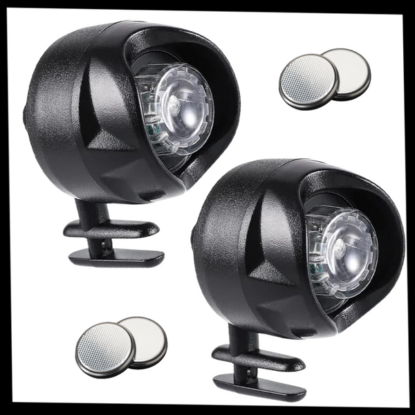 Clip On Waterproof Footwear Light With Three Lighting Modes For Night Visibility