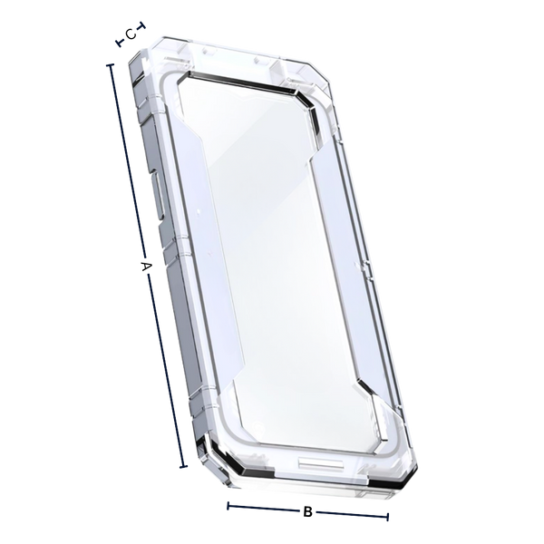 Privacy Screen Protector For iPhone Ultra Clear View Bubble Free