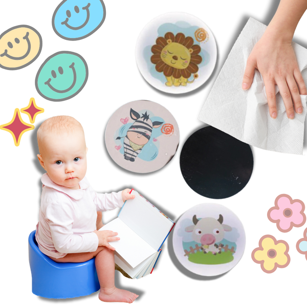 Thermo Activated Toilet Training Stickers For Fun Interactive Learning