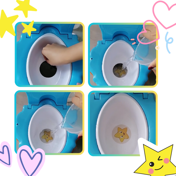Thermo Activated Toilet Training Stickers For Fun Interactive Learning