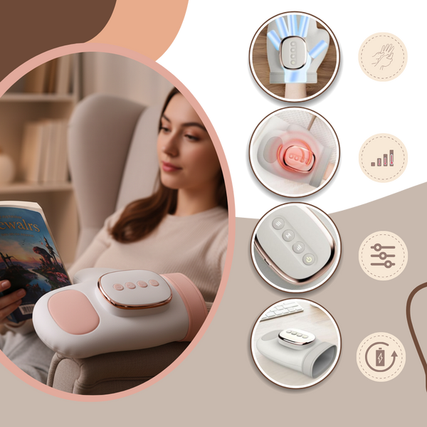 Heat Therapy Hand Massage Glove For Pain Relief And Relaxation