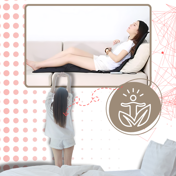 Full Body Heat Therapy Massage Mat For Pain Relief And Relaxation