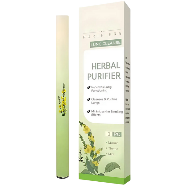Premium Herbal Mullein Wellness Stick For Gentle Breathing All Ages