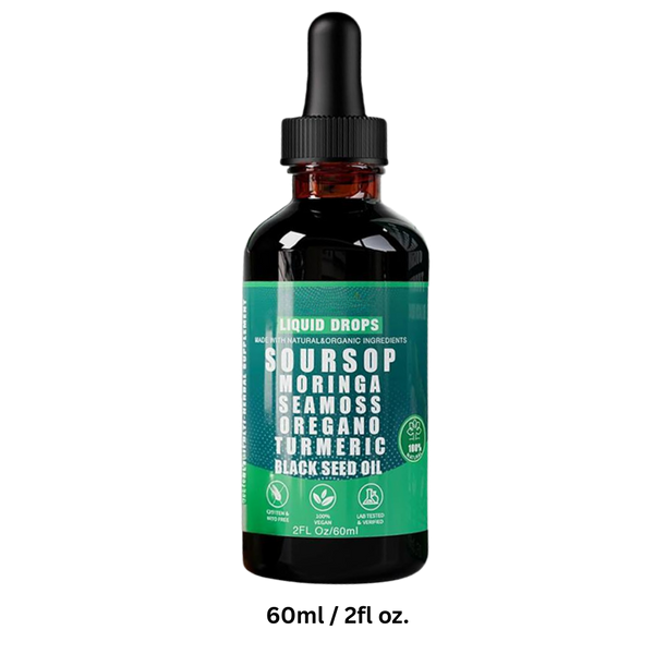 Soursop Herbal Drops for Daily Vitality and Adaptogenic Support
